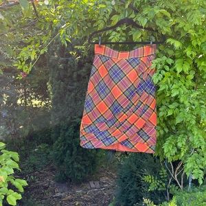 Anthropologie Plenty by Tracy Reese Wool Plaid Pencil Skirt